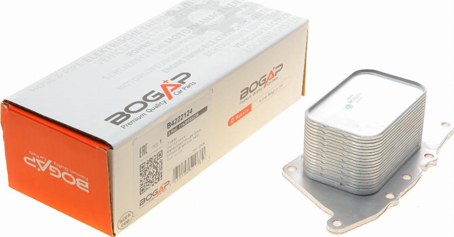 BOGAP B4222124 - Radiator ulei, ulei motor aaoparts.ro