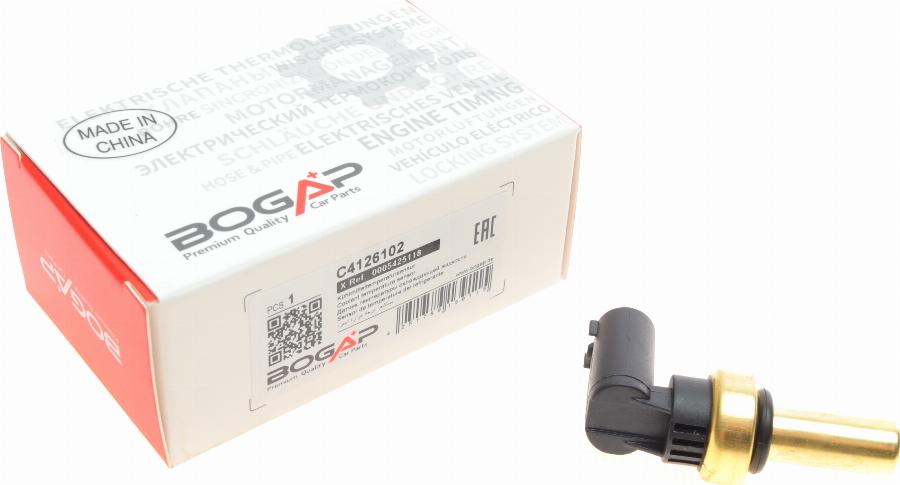 BOGAP C4126102 - Senzor,temperatura lichid de racire aaoparts.ro
