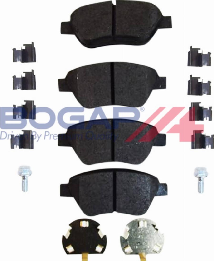 BOGAP L8210116 - Set placute frana,frana disc aaoparts.ro