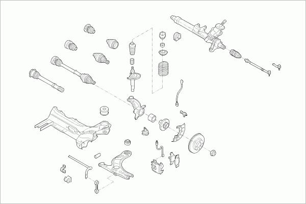 BOGE AUDI-A3-FB009 - Directie aaoparts.ro