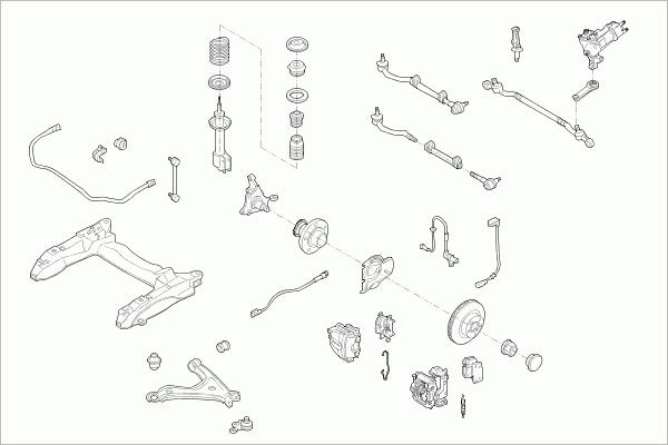 BOGE OPEL-OMEGA-FB005 - Directie aaoparts.ro
