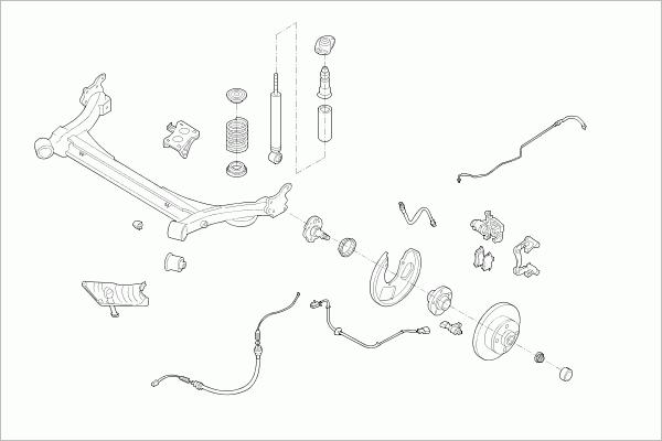 BOGE SKODA-OCTAV-RB005 - Directie aaoparts.ro