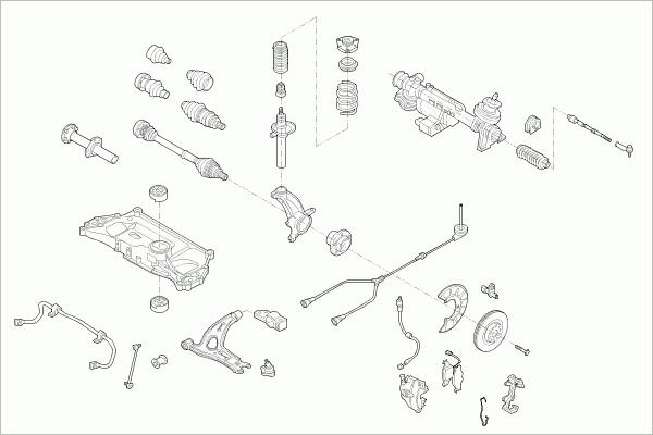 BOGE VW-GOLF-FB094 - Directie aaoparts.ro