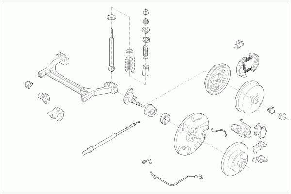 BOGE VW-GOLF-RB004 - Directie aaoparts.ro