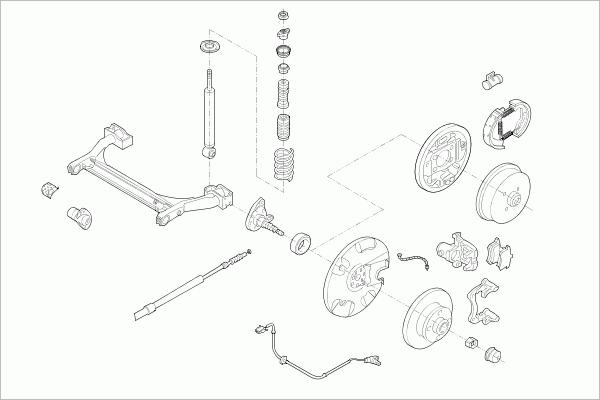 BOGE VW-PASSA-RB023 - Directie aaoparts.ro