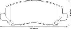 BÖLK BOL-G041194 - Set placute frana,frana disc aaoparts.ro