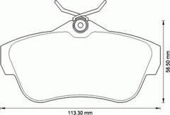 BÖLK BOL-G041209 - Set placute frana,frana disc aaoparts.ro