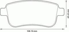 BÖLK BOL-G041202 - Set placute frana,frana disc aaoparts.ro