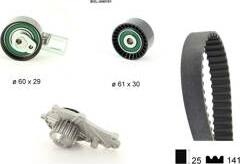 BÖLK BOL-J040101 - Set pompa apa + curea dintata aaoparts.ro