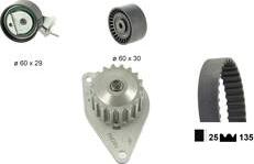 BÖLK BOL-N080008 - Set pompa apa + curea dintata aaoparts.ro