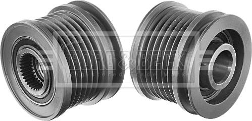 Borg & Beck BBA5063 - Fulie, alternator aaoparts.ro