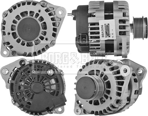 Borg & Beck BBA3056 - Generator / Alternator aaoparts.ro