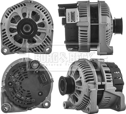 Borg & Beck BBA2491 - Generator / Alternator aaoparts.ro