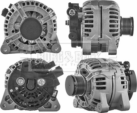 Borg & Beck BBA2456 - Generator / Alternator aaoparts.ro