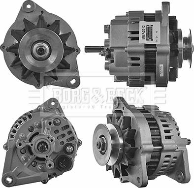 Borg & Beck BBA2012 - Generator / Alternator aaoparts.ro