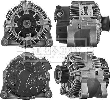 Borg & Beck BBA2081 - Generator / Alternator aaoparts.ro