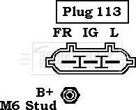 Borg & Beck BBA2322 - Generator / Alternator aaoparts.ro