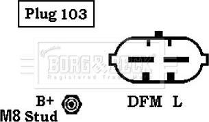 Borg & Beck BBA2178 - Generator / Alternator aaoparts.ro