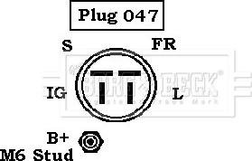 Borg & Beck BBA2897 - Generator / Alternator aaoparts.ro