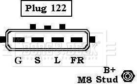 Borg & Beck BBA2702 - Generator / Alternator aaoparts.ro