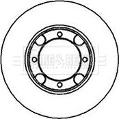 Borg & Beck BBD4990 - Disc frana aaoparts.ro