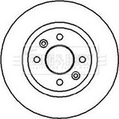 Borg & Beck BBD4964 - Disc frana aaoparts.ro