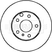 Borg & Beck BBD4966 - Disc frana aaoparts.ro