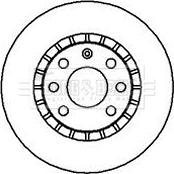 Borg & Beck BBD4904 - Disc frana aaoparts.ro