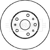 Borg & Beck BBD4930 - Disc frana aaoparts.ro