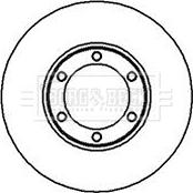 Borg & Beck BBD4932 - Disc frana aaoparts.ro