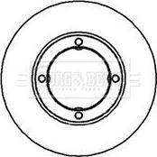 Borg & Beck BBD4922 - Disc frana aaoparts.ro