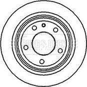 Borg & Beck BBD4422 - Disc frana aaoparts.ro