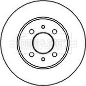 Borg & Beck BBD4597 - Disc frana aaoparts.ro