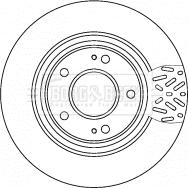 Borg & Beck BBD4521 - Disc frana aaoparts.ro