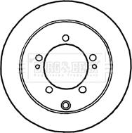 Borg & Beck BBD4644 - Disc frana aaoparts.ro
