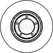Borg & Beck BBD4632 - Disc frana aaoparts.ro