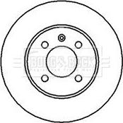 Borg & Beck BBD4037 - Disc frana aaoparts.ro
