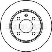 Borg & Beck BBD4021 - Disc frana aaoparts.ro