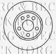 Borg & Beck BBD4079 - Disc frana aaoparts.ro