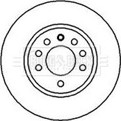 Borg & Beck BBD5082 - Disc frana aaoparts.ro