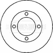 Borg & Beck BBD4144 - Disc frana aaoparts.ro