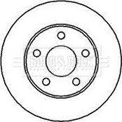 Borg & Beck BBD4178 - Disc frana aaoparts.ro