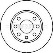 Borg & Beck BBD4856 - Disc frana aaoparts.ro