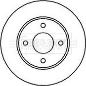 Borg & Beck BBD4868 - Disc frana aaoparts.ro