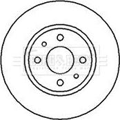 Borg & Beck BBD4879 - Disc frana aaoparts.ro
