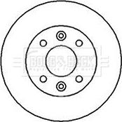 Borg & Beck BBD4877 - Disc frana aaoparts.ro