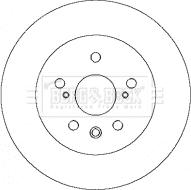 Borg & Beck BBD4325 - Disc frana aaoparts.ro