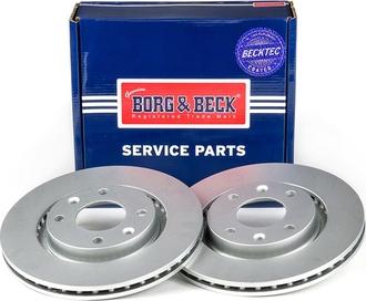 Borg & Beck BBD4245 - Disc frana aaoparts.ro