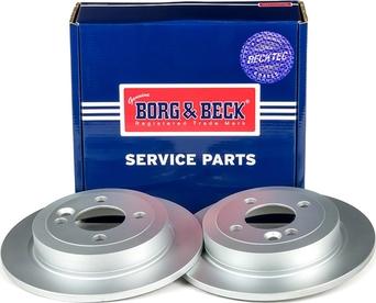 Borg & Beck BBD4257 - Disc frana aaoparts.ro