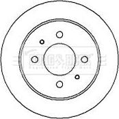 Borg & Beck BBD4282 - Disc frana aaoparts.ro